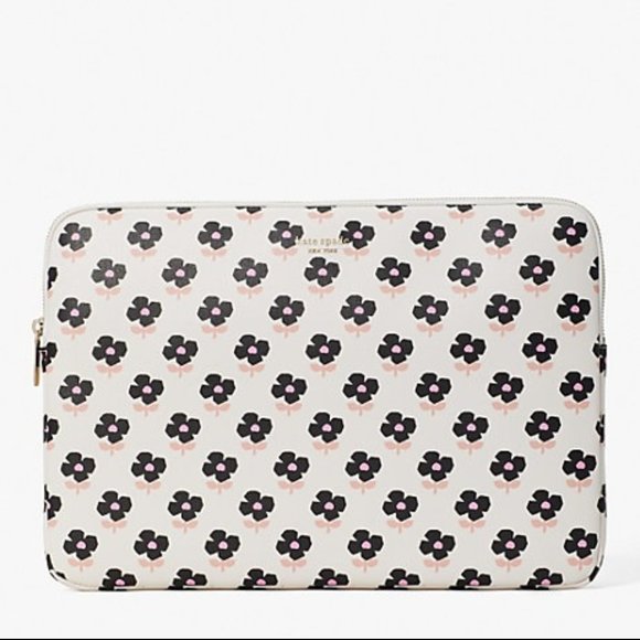 NWT Kate Spade Block Floral Laptop Sleeve - Picture 1 of 6